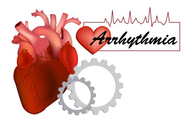 Heart Arrhythmia Stock Illustration - Download Image Now - Anatomy,  Bizarre, Cardiac Arrhythmia - iStock