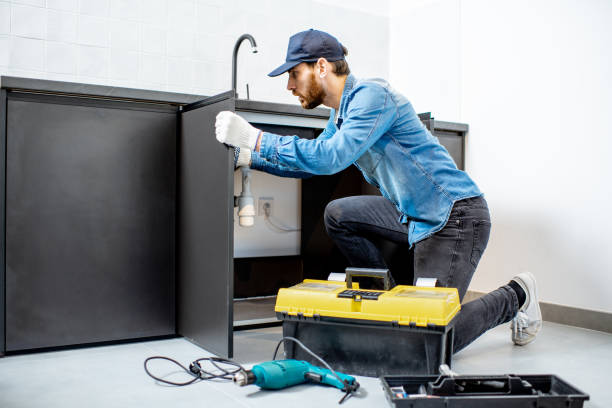 istock Man repairing kitchen furniture 1138823747