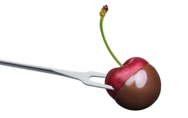 istock One fondue cherry in hot dark chocolate 1138825561