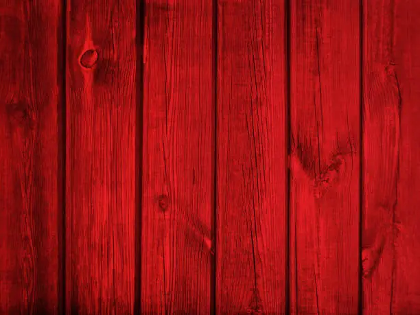 Photo of Red wood background