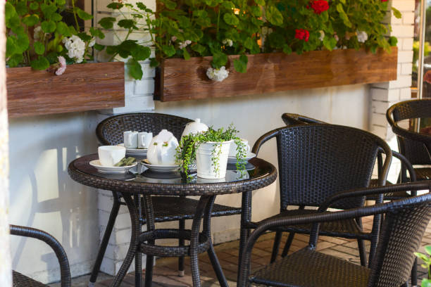 istock cafe table on the street terrace 1138826810