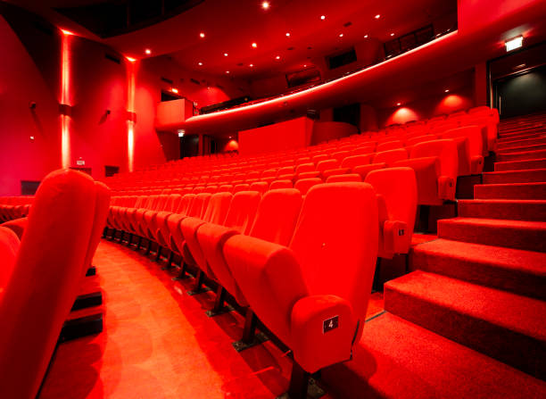 istock Red seats in theather 1138831147