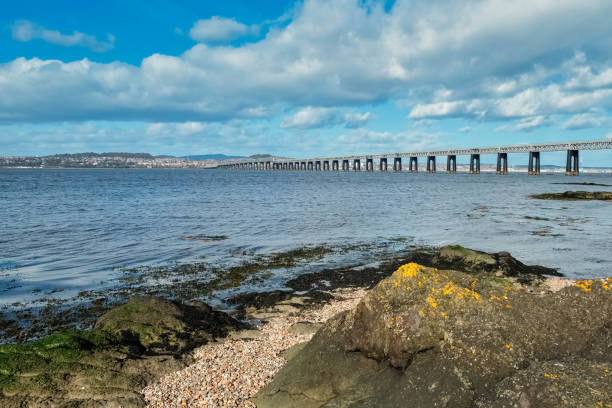 istock Tay Railway Bridge on a bright Clear Day in Dundee Scotland 1138831217