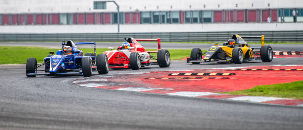 istock Formula race cars on the track 1138834700
