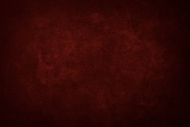 red leather background Dark old leather close up background or texture fake leather stock pictures, royalty-free photos & images