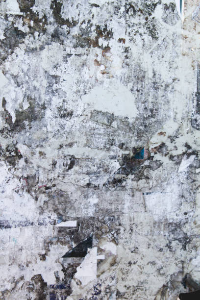 istock Empty street billboard with rests of old papers 1138838954