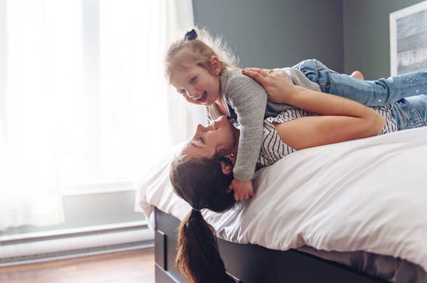 istock Mother and daughter spending a week-end morning together 1138840330