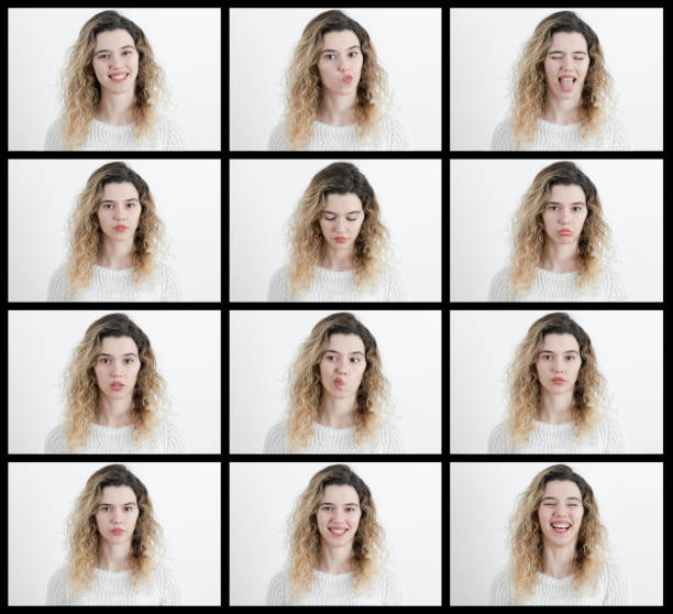 istock Young woman making emotions 1138841013
