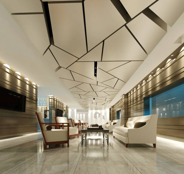 istock 3D Render of Living room 1138846120