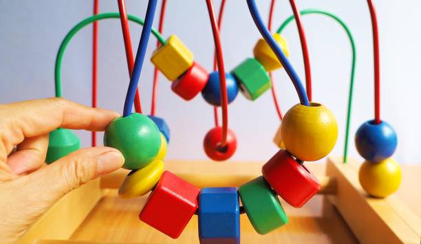 istock Colorful kid toy for learning. 1138846391