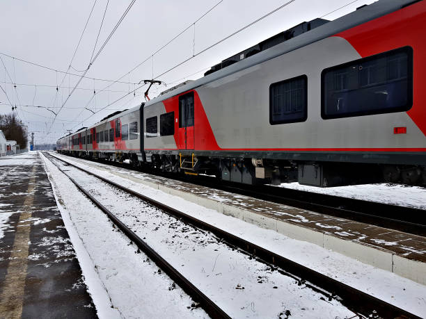 istock High-speed train at the station 1138847062