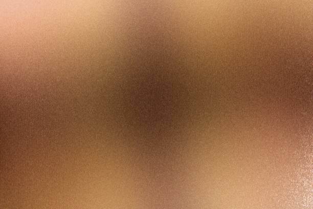 istock Abstract texture background, polished brown metal wall 1138853840
