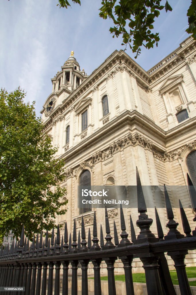 Katedrála svatého Pavla, Londýn - Bez autorských poplatků Anglie Stock fotka Katedrála svatého Pavla, Londýn - Bez autorských poplatků Anglie Stock fotka