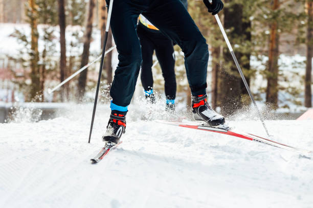 istock two skiers downhill skiing 1138859411