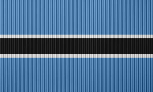 istock Textured flag of Botswana in nice colors 1138861939