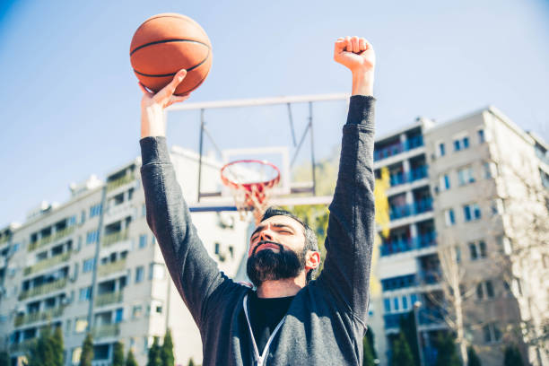 istock Basketball player on the court 1138866296