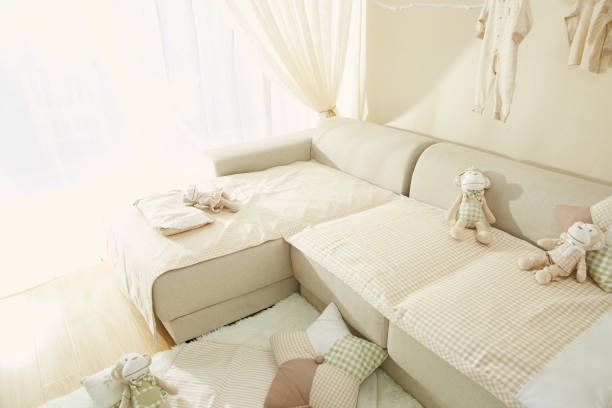 istock There are sofa and pillow in children's room. 1138866573