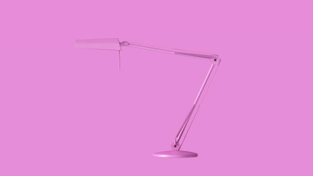 istock Pink Office Desk Lamp 1138866674