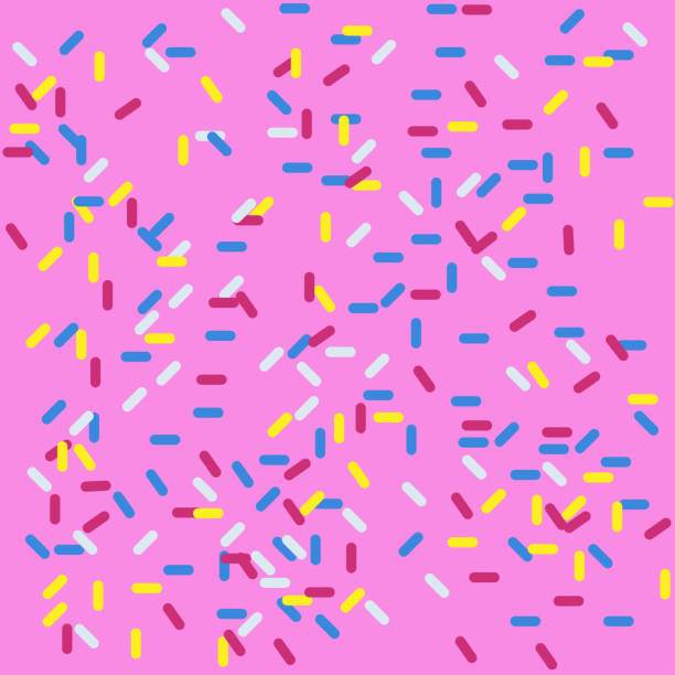 istock Sweety Background in pink color donut and wallpaper 1138868101