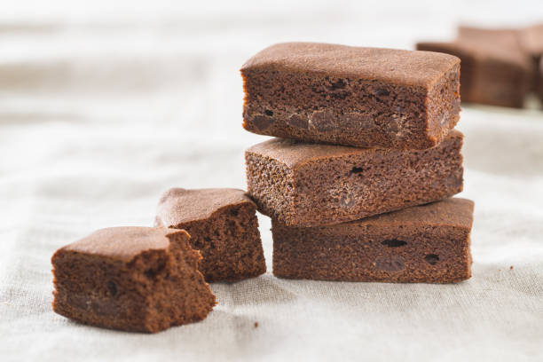 istock Sweet chocolate brownies. 1138868270