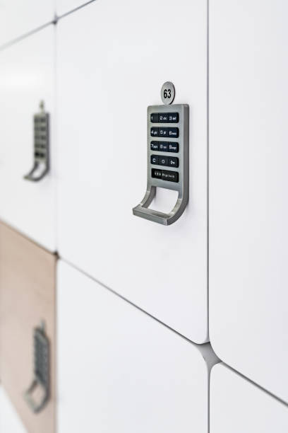 istock Locker cabinet in gym 1138869500