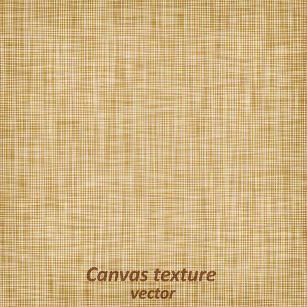ilustrações de stock, clip art, desenhos animados e ícones de burlap canvas  sack fabric canvas linen flax scrim cloth  textile material texture background - burlap textile backgrounds textured