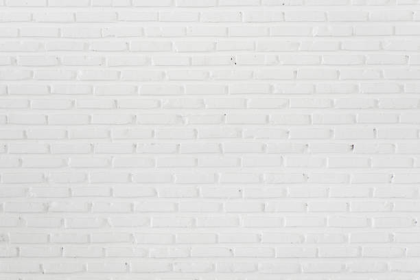 istock Pattern of white brick wall for background and textured, White wall background 1138874821