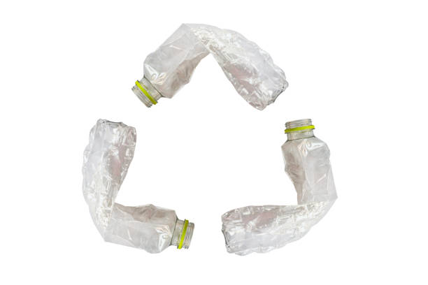 istock plastic bottles recycling symbol isolated on white background 1138874884