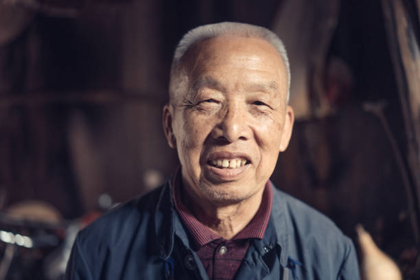 Portrait of Chinese SeniorReal People Portrait