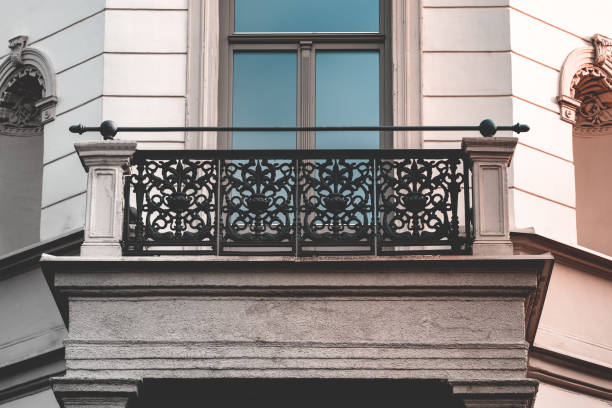 istock The balcony in the Baroque style 1138887317