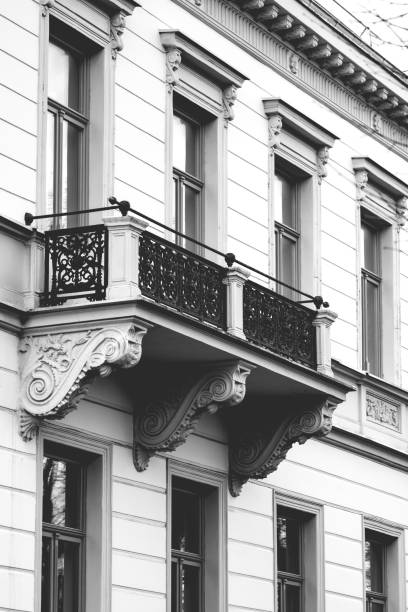 istock The balcony in the Baroque style 1138887437
