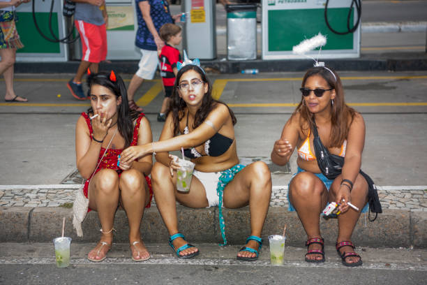 557 Brazil Copacabana Beach Women Rio De Janeiro Stock Photos, Pictures &  Royalty-Free Images - iStock