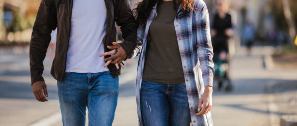 istock Beautiful young couple having fun outdoors on a lovely day 1138897900