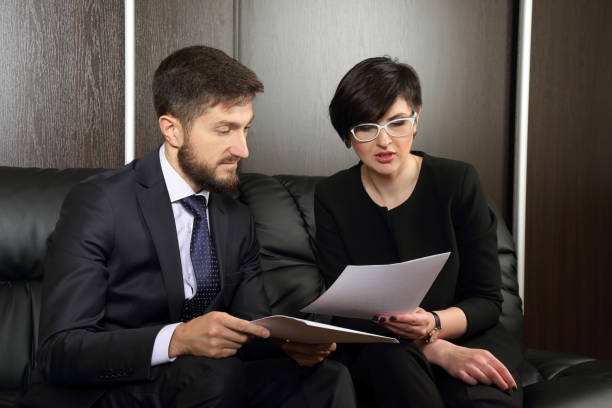 istock business partners in the office studying documents 1138901658