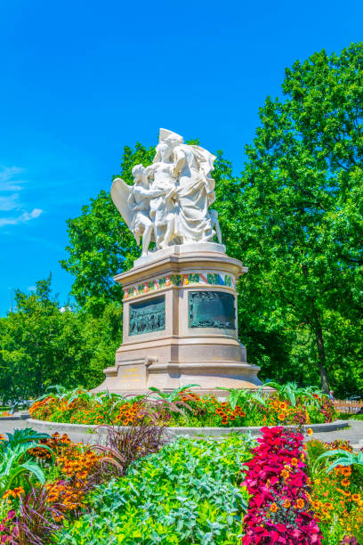 istock Strasbourg monument in Basel, Switzerland 1138904152