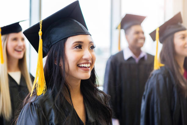 istock Attentive high school graduate 1138904510