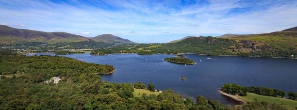 istock Lake District view from Catbells towards Keswick 1138908885