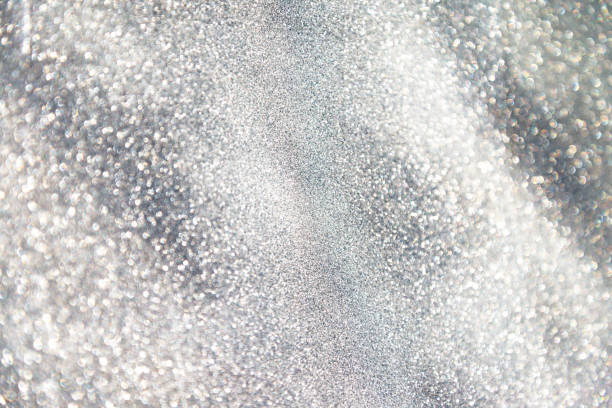 istock Silver color abstract glitter texture background for holidays 1138912307