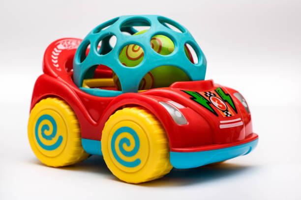 istock Colorful plastic Toy Car 1138915109