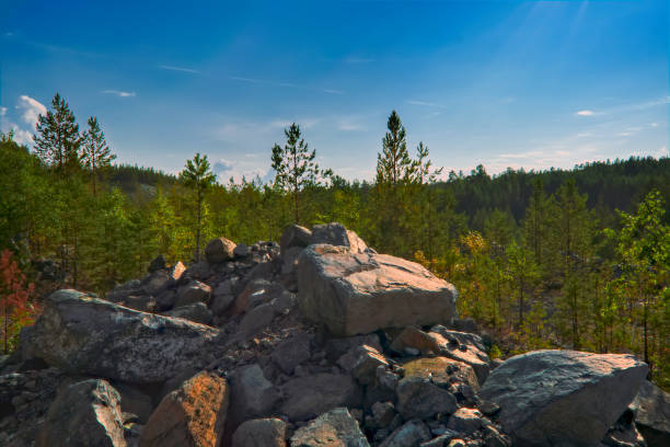 istock Summer landscape on the mountain against the sky and clouds 1138916885