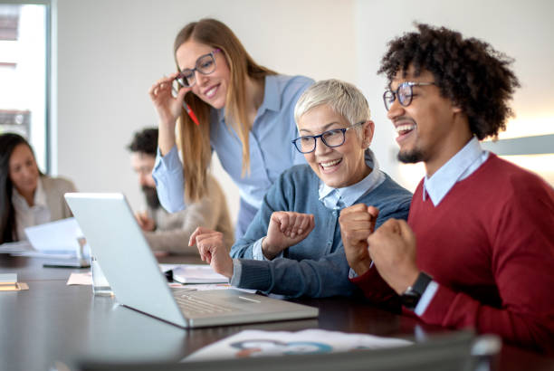 istock Multi-generation and ethnic group of colleagues at meeting 1138918516