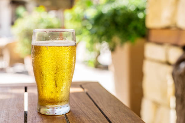 istock Glass of light beer. 1138918549