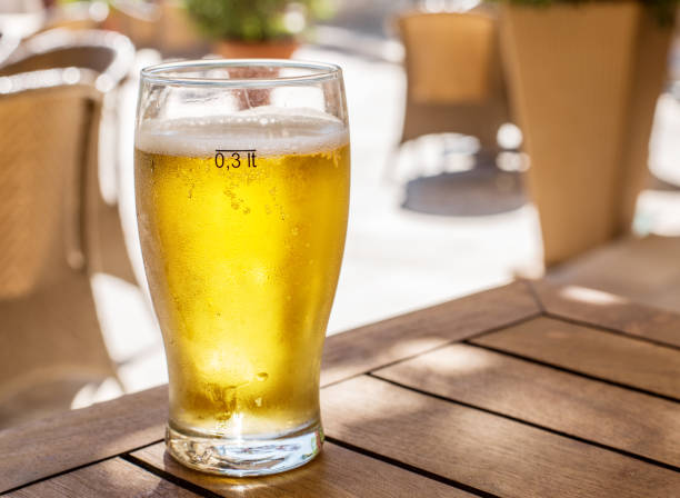 istock Glass of light beer. 1138924009