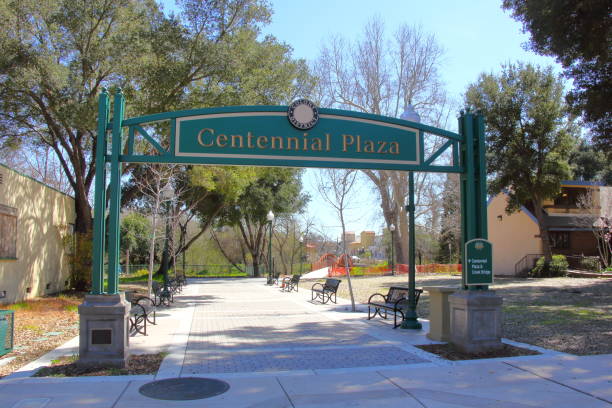 istock Centennial Plaza, Atascadero, California 1138927097