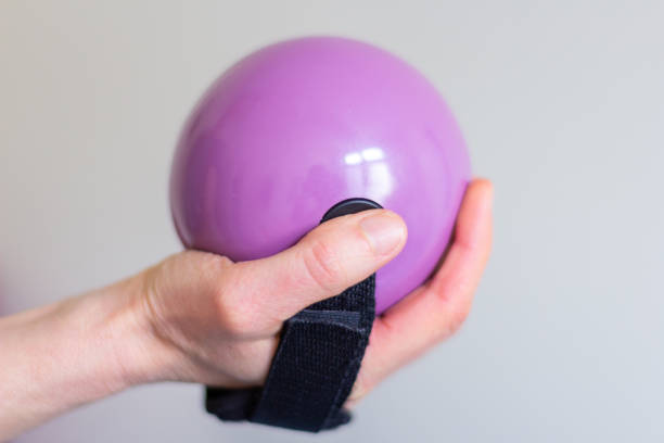 istock Colorful gymnastics material for exercises at the physiotherapist 1138927184
