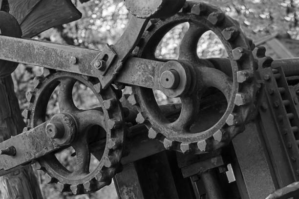 istock element detail cogwheel gray toned grunge background design base engineering technology old engineering mechanism shaft 1138929746