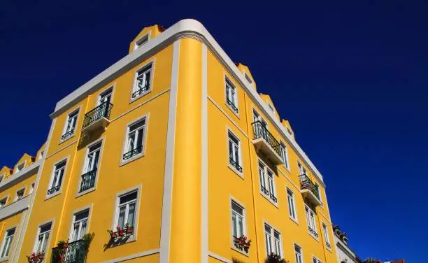 Photo of Old colorful houses and streets of Lisbon