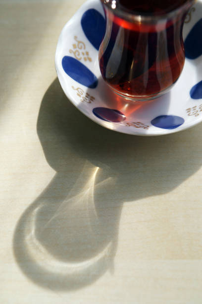 istock Tea in a turkish thin tea glass 1138933978