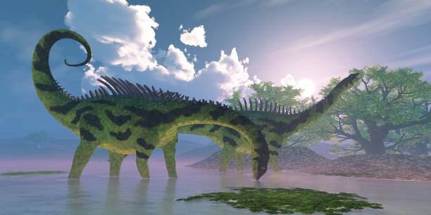istock Agustinia Dinosaur Swamp 1138934865