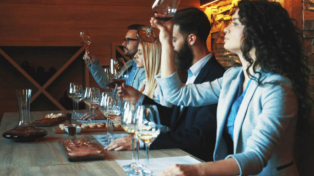 istock Friends tasting wine together 1138947004